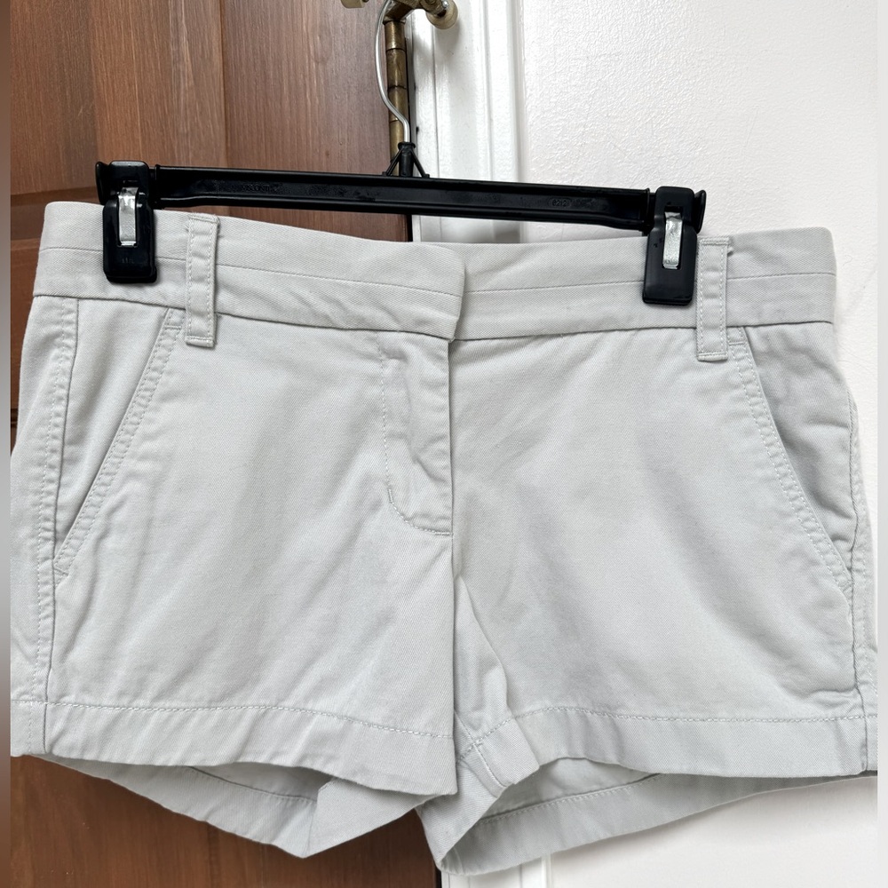 J. Crew Chino Broken-In Shorts, w/Side & Back Pockets